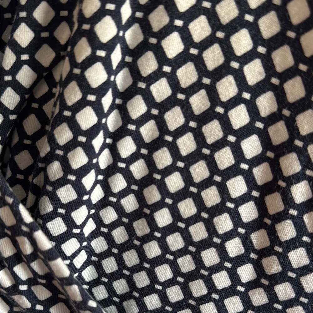 Lands end Sleeveless Dress - navy and White - Picture 5 of 5